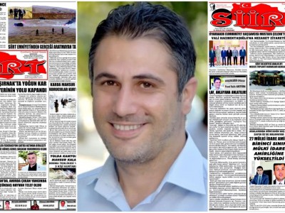 Siirt gazetesi yazı işleri müdürü Yusuf Salih Arıtürk sorularımızı cevapladı