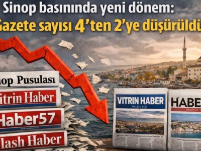 Sinop'ta gazeteler birleşti