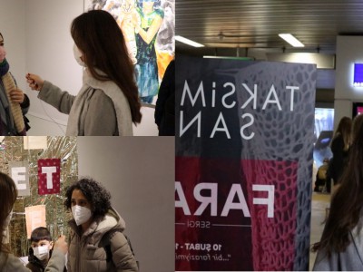 Taksim Metro İstasyonu’nda bulunan Taksim Sanat’ta bu yılın ilk sergisi olan “Farazi” 10 Şubat’ta başladı.