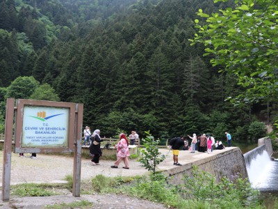 Trabzon Uzungöl'de Arap turist akını.