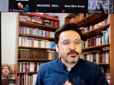 Online söyleşide gazetecilik ve hakikat ilişkisi konuşuldu