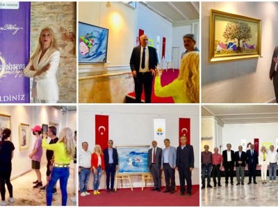 Üsküdar İletişim mezunu Nihal Koncu Akhuy ikinci kişisel sergisini Adana'da açtı