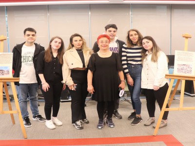 Üsküdar İletişimde 'Eğitime deprem yaşatmayın' temalı 'Yıkılan Hayaller' sergisi açıldı