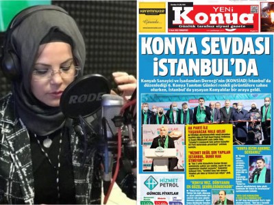 Yeni Konya gazetesi sorumlu yazı işleri müdürü Ayşegül Şencan ile konuştuk.