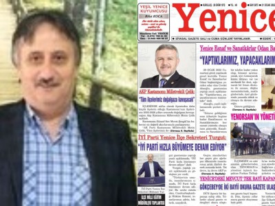 Yenice gazetesi genel yayın müdürü Fahri Elieyioğlu ile konuştuk.