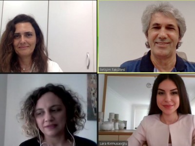 Yüksek lisans öğrencisi Lara Kırmusaoğlu çevrim içi jüri toplantısında tezini savundu