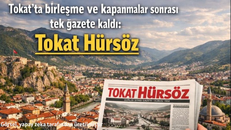 Tokat'ta basılı gazete sayısı, birleşme ve kapanmalar sonrası bire düştü