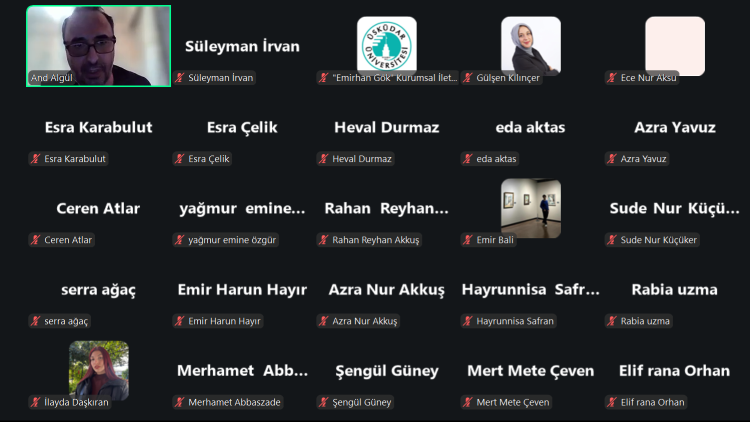 Toplum İçin İletişim Seminerlerinin altıncısında tasarım okumaları yapıldı