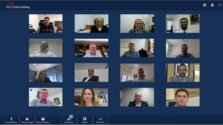 HAVELSAN Diyalog, online toplantılarda güvenli iletişim vaat ediyor