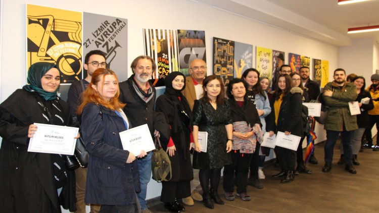 Üsküdar İletişim’de Kültürel Afiş ve Yayın Tasarımları Sergisi açıldı