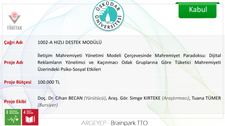 Üsküdar İletişim’den TÜBİTAK destekli proje: Dijital çağda mahremiyet