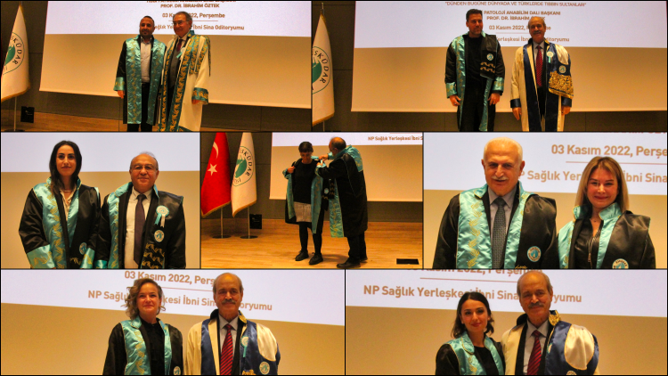 Üsküdar İletişimli akademisyenler yeni unvanlarını cübbe giyme töreniyle taçlandırdılar