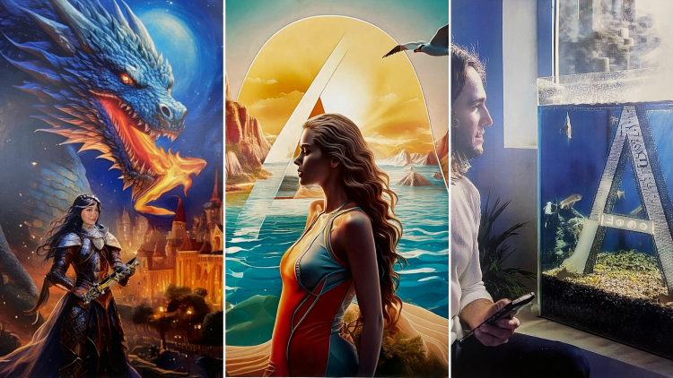 Üsküdar Üniversitesi'nde yapay zekâ ile tasarım sergisi açıldı