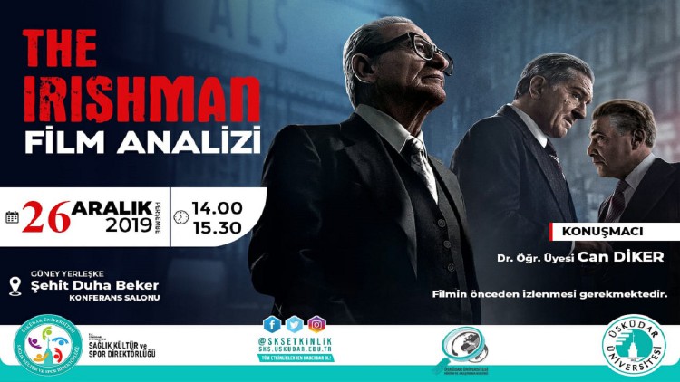 Üsküdar İletişim'de "The Irishman" analizi