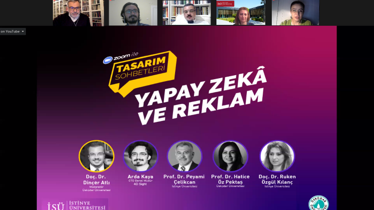 Üsküdar İletişim webinarında yapay zeka ve reklam ilişkisi irdelendi