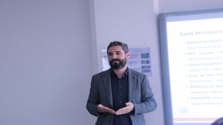 Yeni Medya Atölyesi’nde “İçerik Stratejisi ve Yöntem” ele alındı