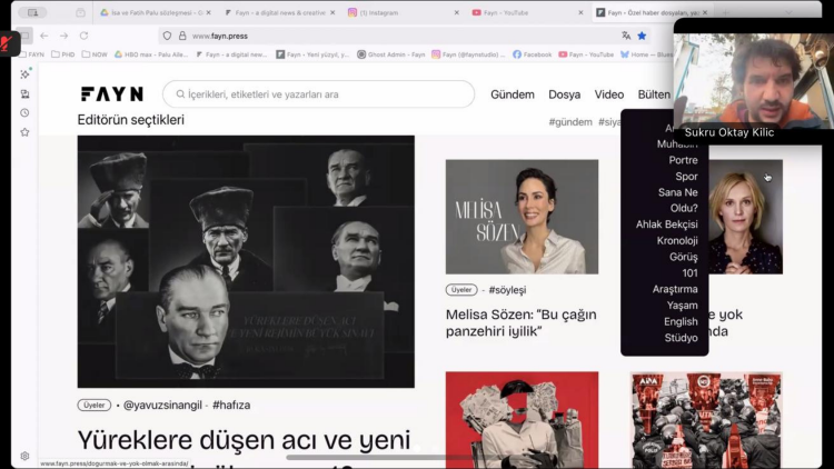 Yeni Medya Atölyesi’nde "scrollytelling" anlatımı yapıldı