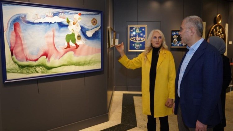 ‘Yeniden Doğuş’ minyatür sergisi sanatseverlerle buluştu