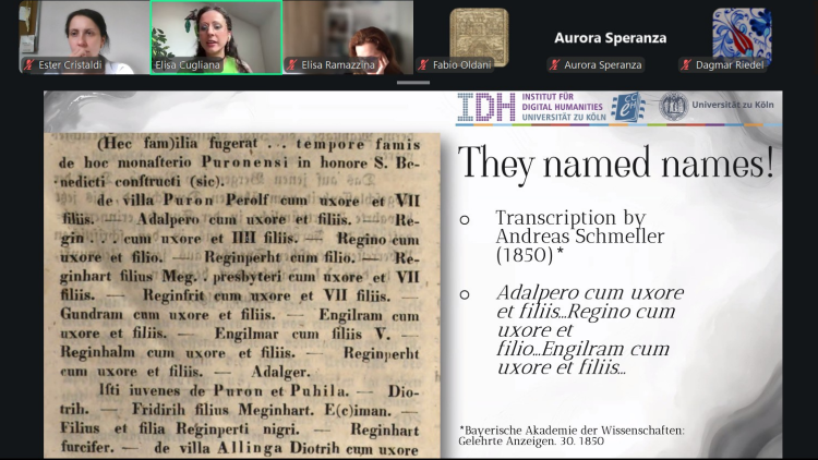 Entangled Histories seminerinde Cimbri dili ve dijital beşerî bilimler ele alındı