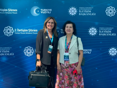 Prof. Dr. Nazife Güngör ve Prof. Dr. Gül Esra Atalay “Türkiye Yüzyılı: İletişimin Yüzyılı” temasıyla düzenlenen 2. İletişim Şûrası’na katıldı.